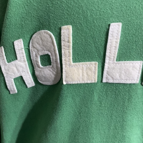 Hollister Green Pull Over Sweater (Size: M) - Picture 4 of 5